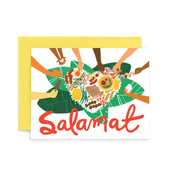 Salamat Kamayan Feast Card