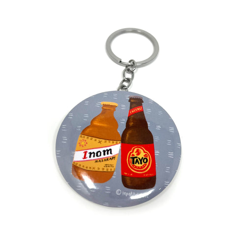 Filipino Beers Bottle Opener Keychain