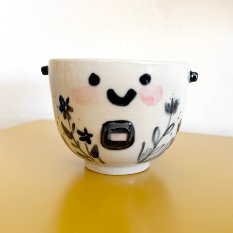 LA WILDFIRE RELIEF - Rice Cooker Ceramic Planter - E