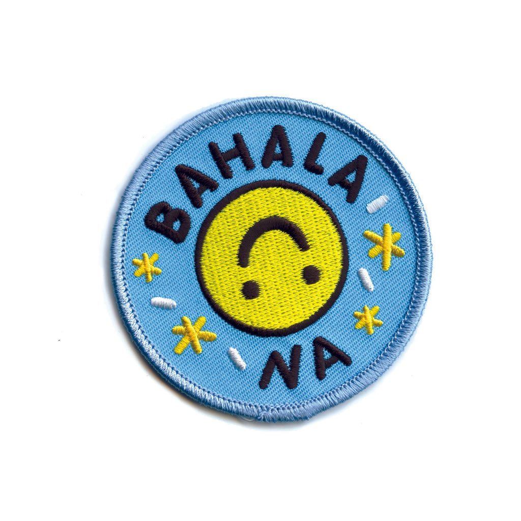 Bahala Na Embroidered Iron-On Patch