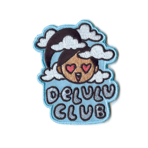 Delulu Embroidered Iron-On Patch