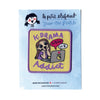 K-Drama Addict Woven Iron-On Patch