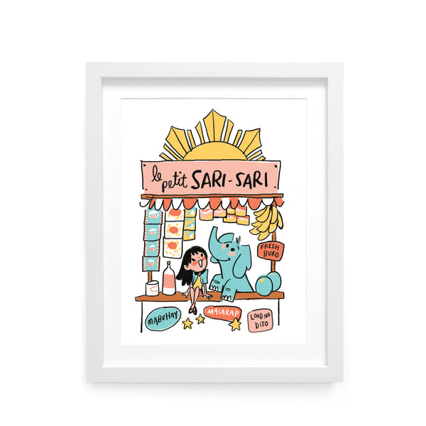 Le Petit Sari-Sari Limited Edition Print