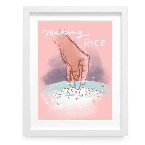 Making Rice Limited Edition Print