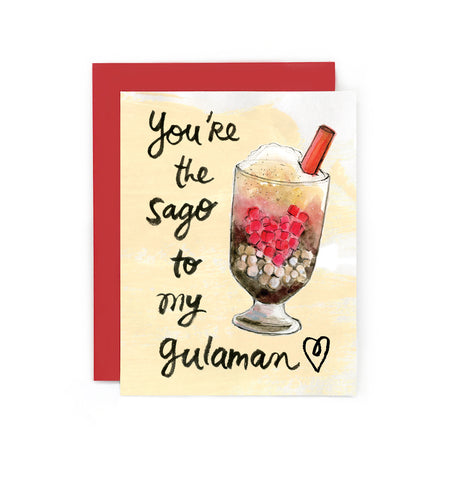 Sago to My Gulaman Card